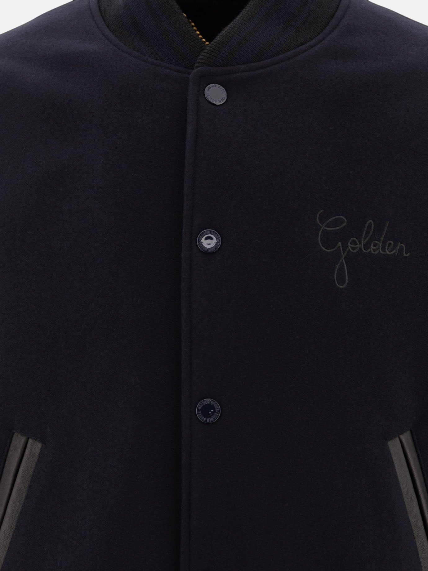 Bomber jackets Solid colour  Blue - Golden Goose Men | PDP | VIETTI Online Store | thumbnail_3