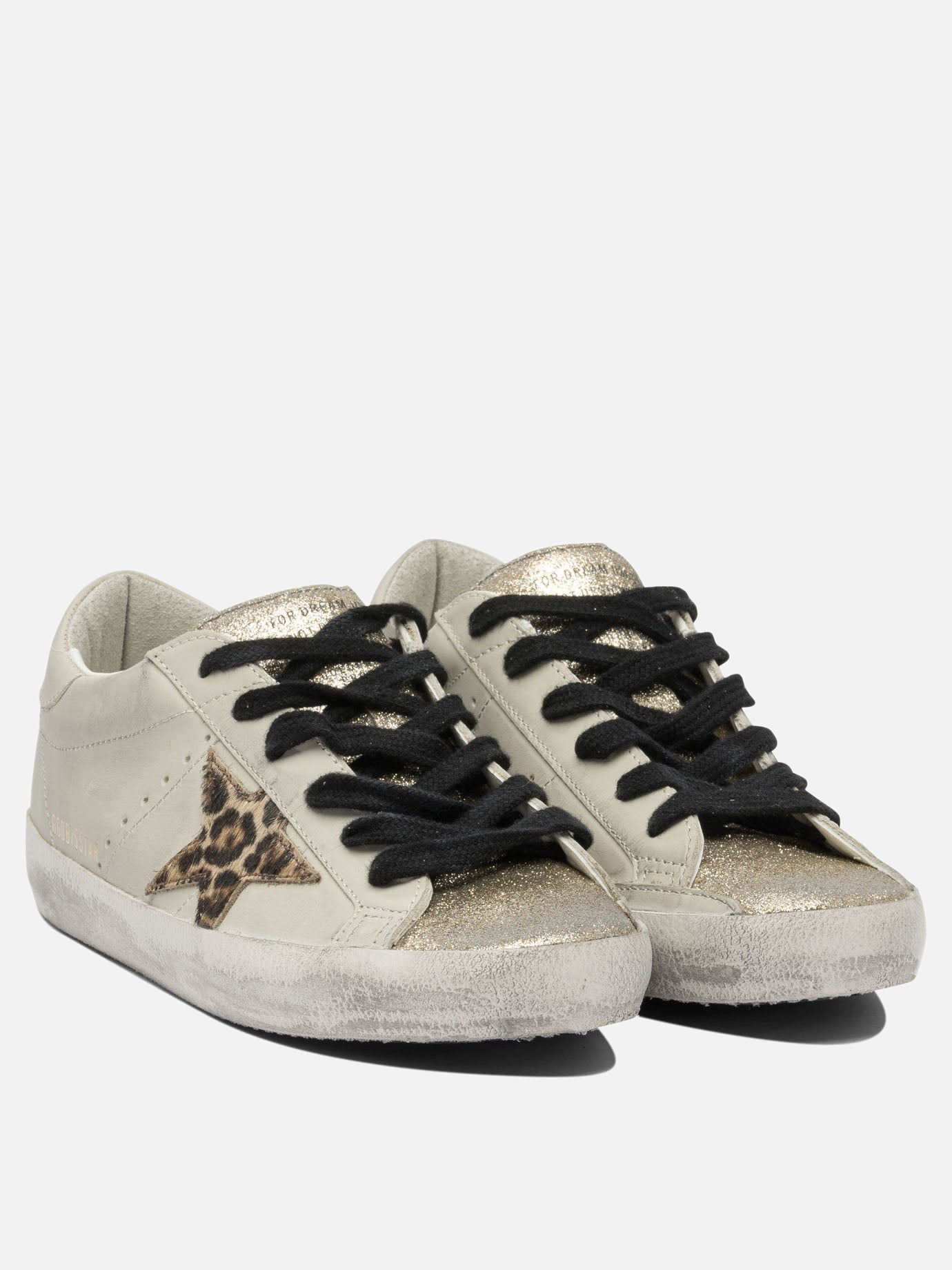 Low top sneakers 75% cow leather 18% polyester 7% cotton - 100% rubber  Beige - Golden Goose Women | PDP | VIETTI Online Store | Zoom-Modal_2

