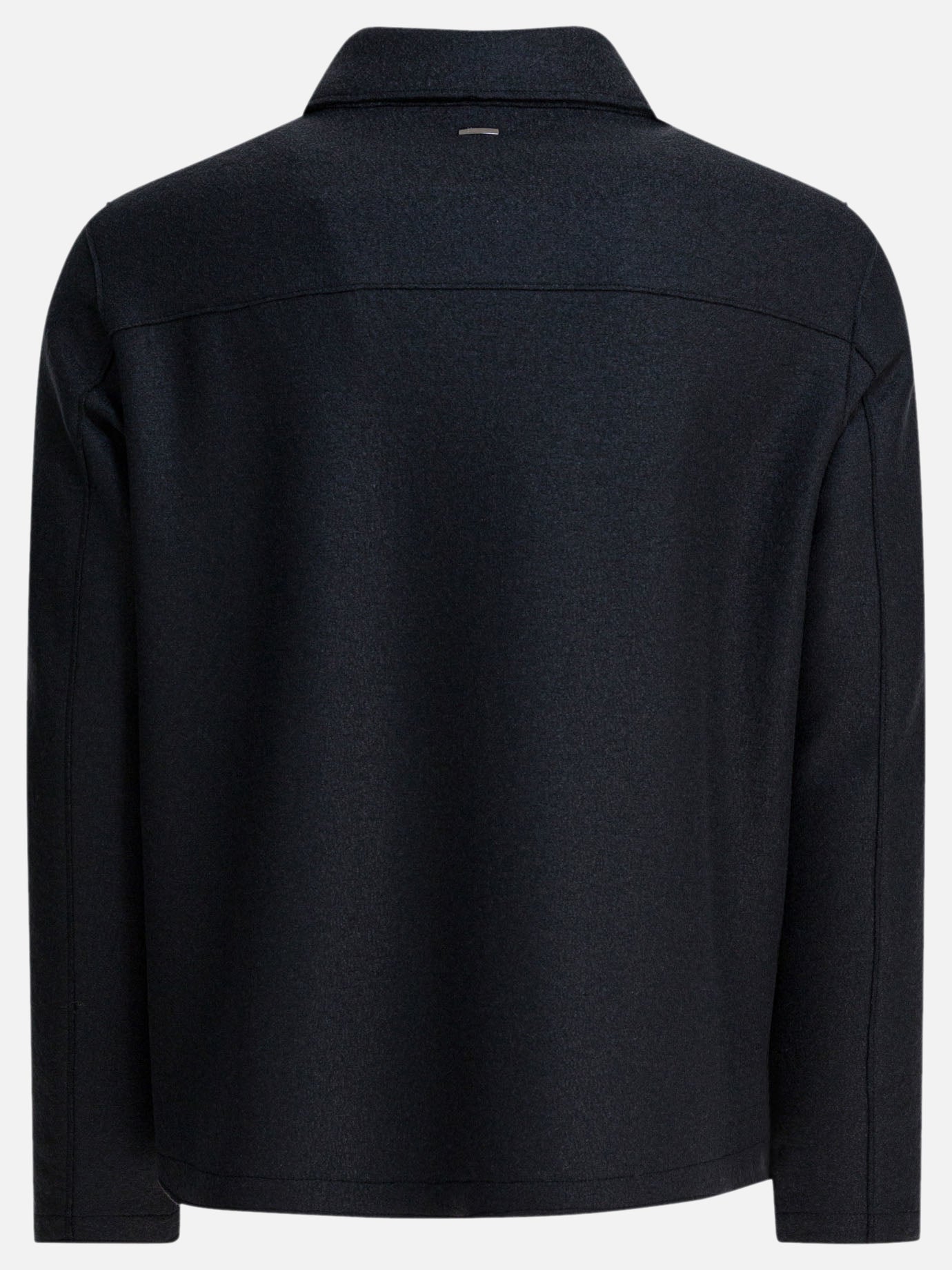 Overshirt jackets Solid colour  Blue - Herno Men | PDP | VIETTI Online Store | Zoom-Modal_2
