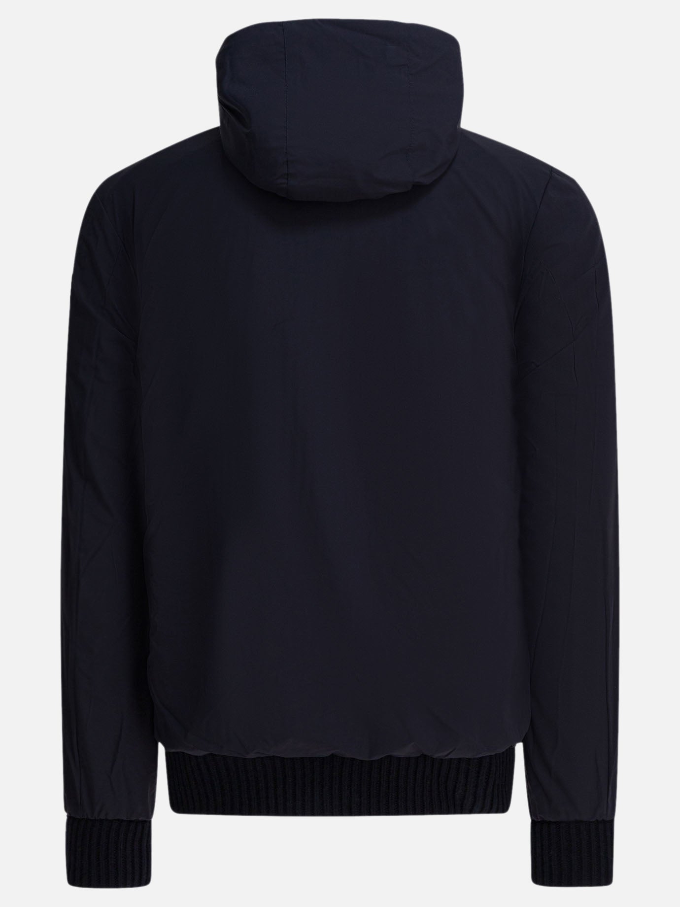 Bomber jackets Solid colour  Blue - Herno Men | PDP | VIETTI Online Store | Zoom-Modal_4
