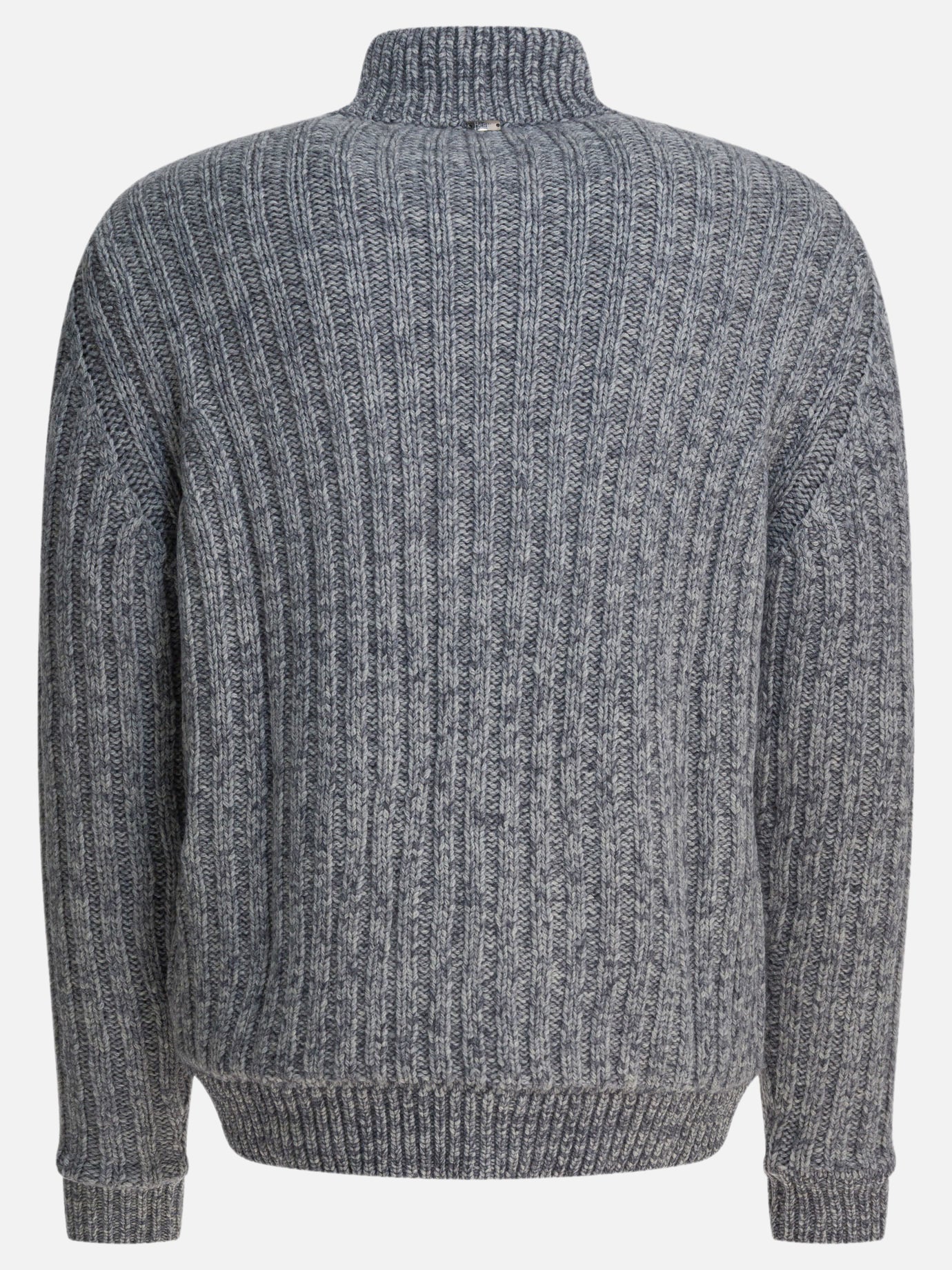 Cardigans Textured knit  Grey - Herno Men | PDP | VIETTI Online Store | thumbnail_2