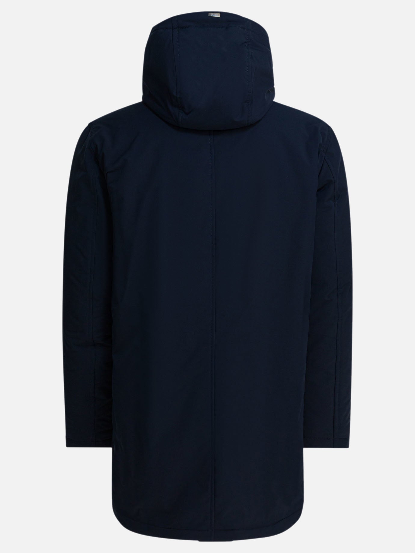 Long coats Solid colour  Blue - Herno Men | PDP | VIETTI Online Store | thumbnail_2