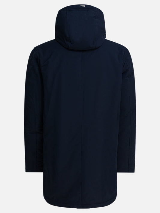 Long coats Solid colour  Blue - Herno Men | PLP | VIETTI Online Store | 2
