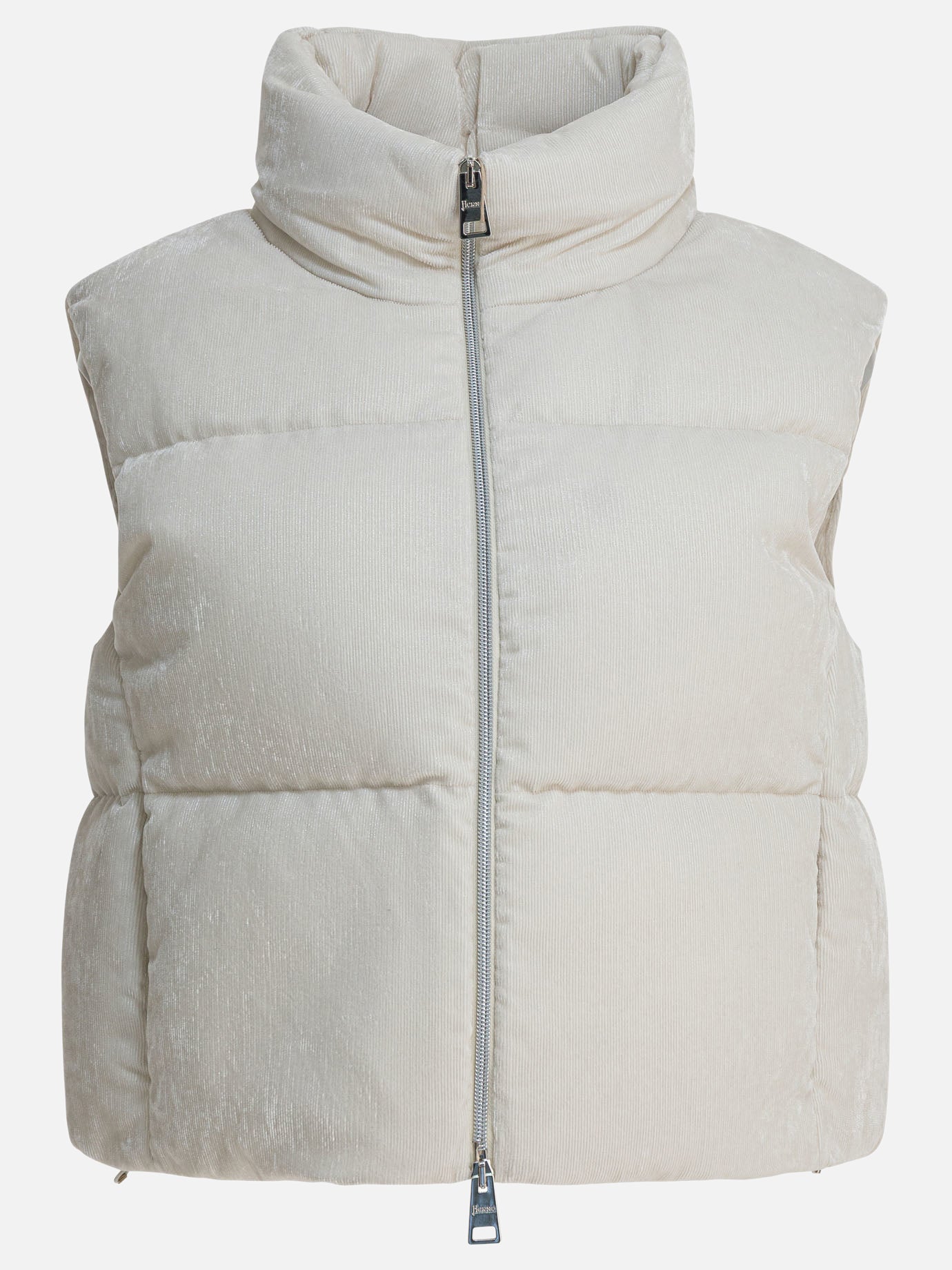 Vest jackets Solid colour  Beige - Herno Women | PDP | VIETTI Online Store | thumbnail