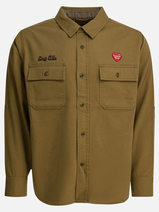 Overshirt jackets Logo  Beige - Human Made Men | PLP | VIETTI Online Store 
