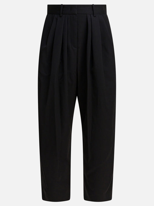 Leisure trousers Solid colour  Black - Isabel Marant Women | PDP | VIETTI Online Store 

