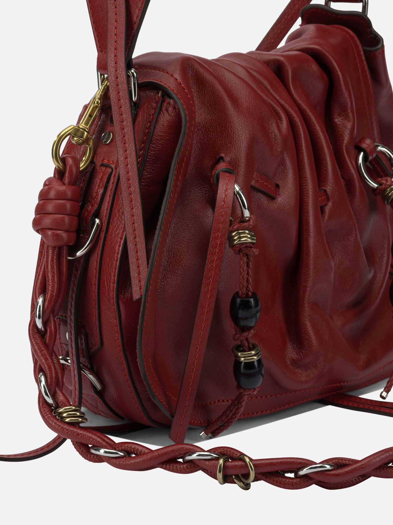 Small bags Solid colour  Red - Isabel Marant Women | PDP | VIETTI Online Store | thumbnail_4