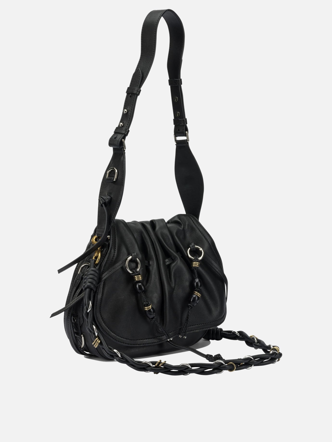 Small bags Solid colour  Black - Isabel Marant Women | PDP | VIETTI Online Store | thumbnail_2