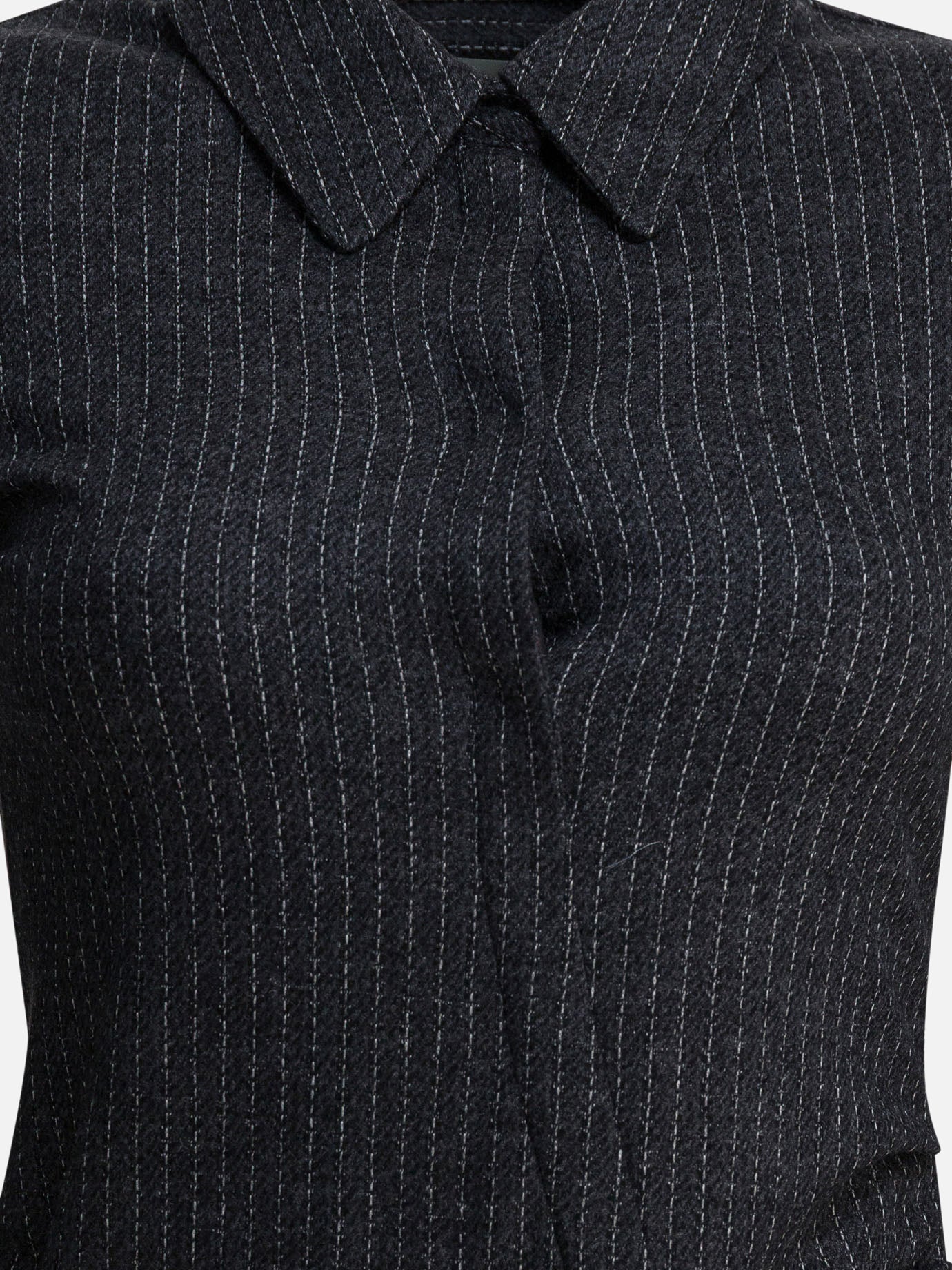 Midi dresses Striped  Grey - Isabel Marant Women | PDP | VIETTI Online Store | thumbnail_3
