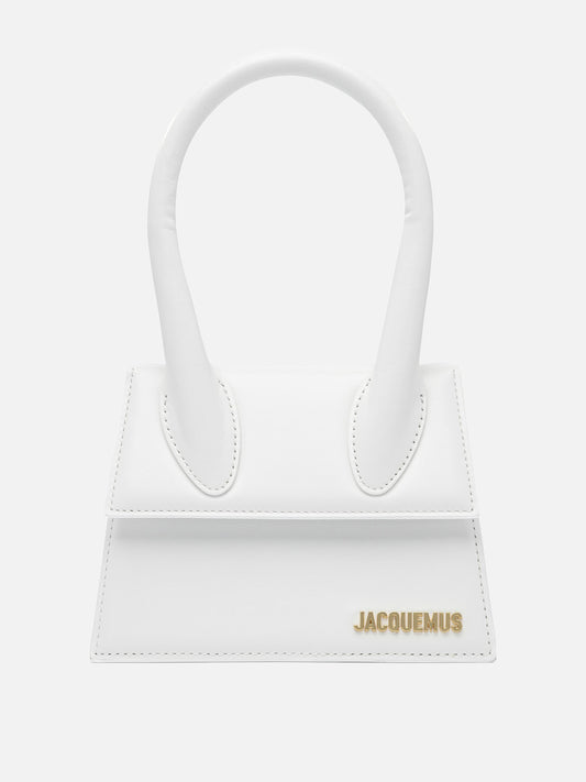 Small bags 100% cow leather - Lining : 100% cotton  White - Jacquemus Women | PDP | VIETTI Online Store 
