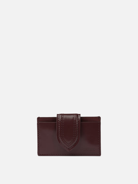 Card holders 100% leather  Bordeaux - Jacquemus Women | PLP | VIETTI Online Store 
