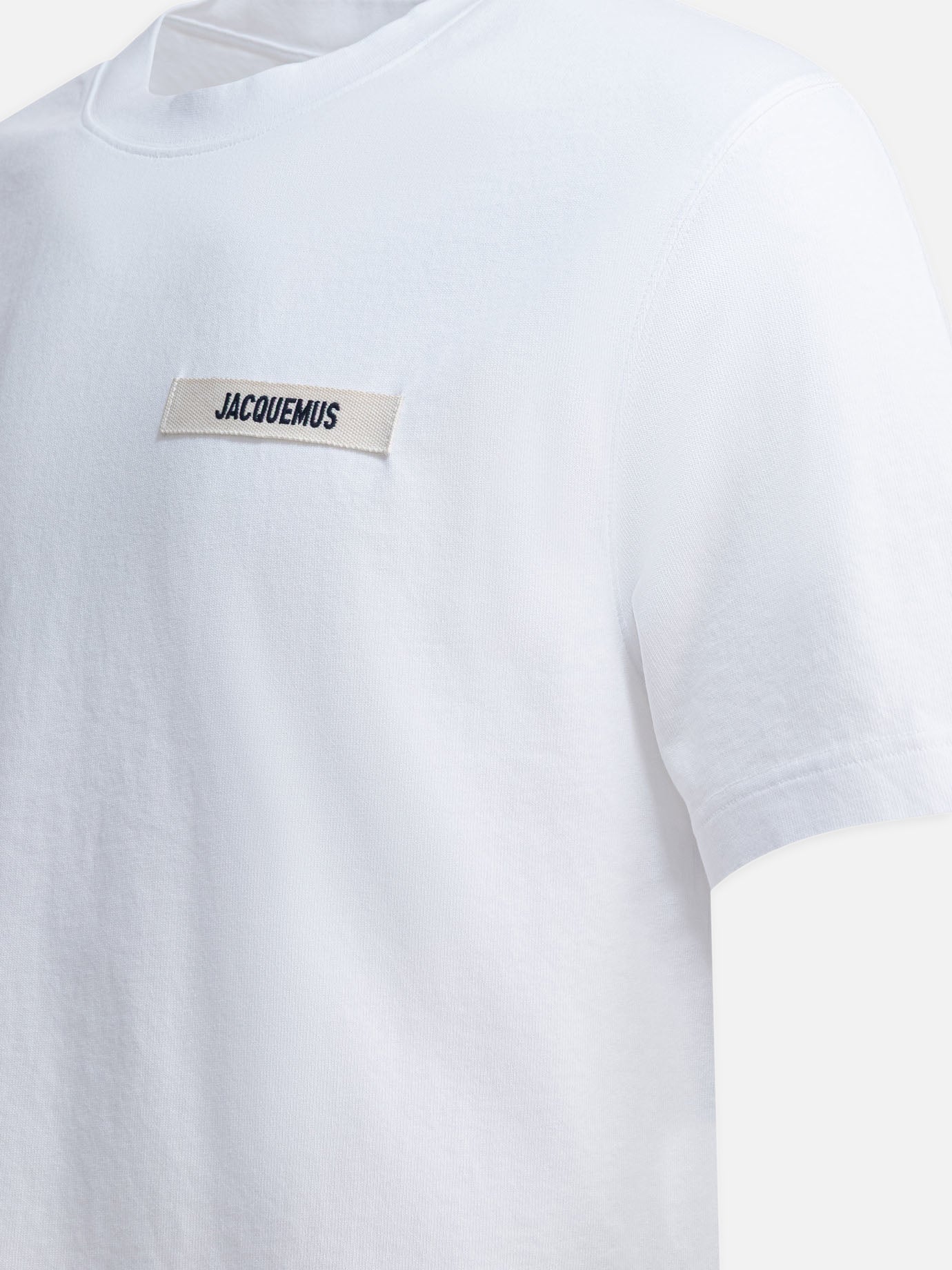 Crewneck t-shirts Logo  White - Jacquemus Men | PDP | VIETTI Online Store | thumbnail_4