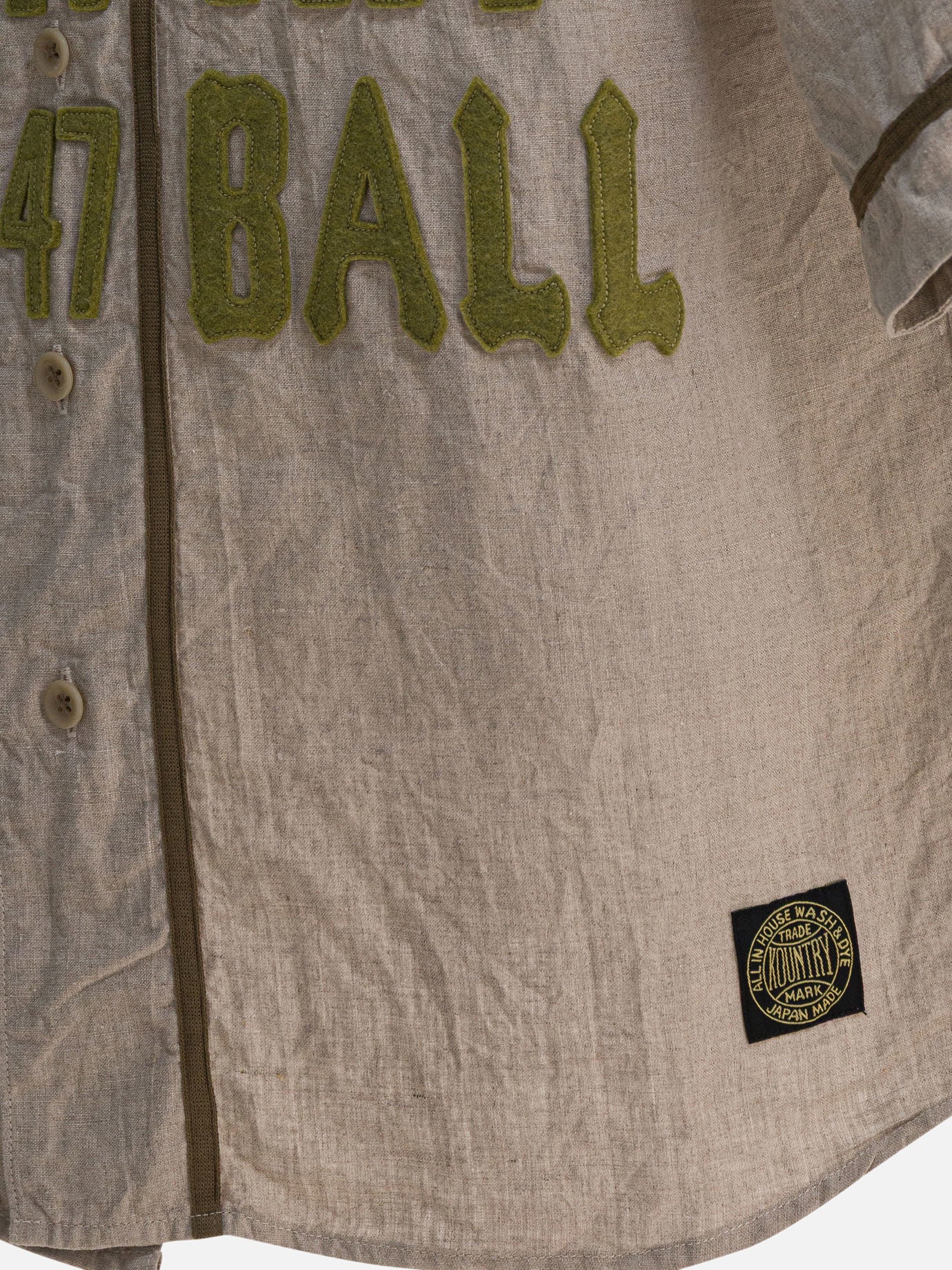 Casual shirts Solid colour  Beige - KAPITAL Men | PDP | VIETTI Online Store | thumbnail_4
