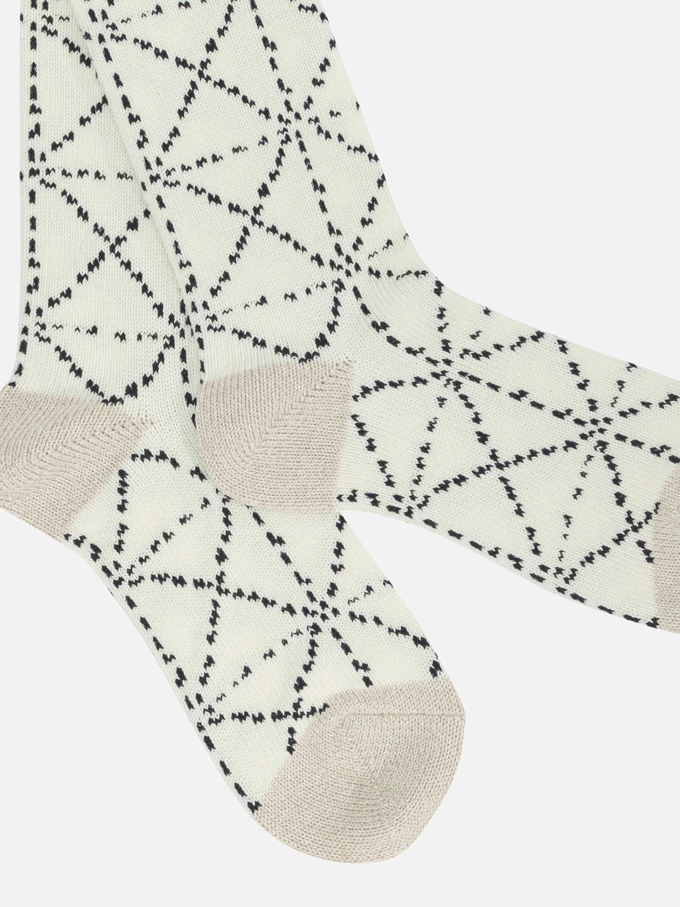 Classic socks Graphics  Beige - KAPITAL Men | PDP | VIETTI Online Store | thumbnail_2