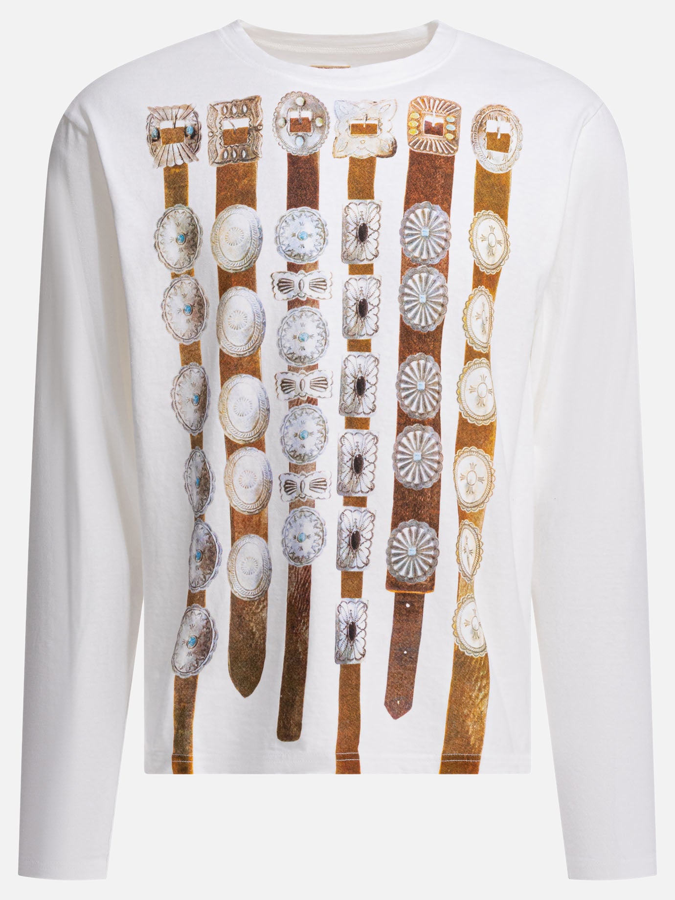 Crewneck t-shirts Graphics  White - KAPITAL Men | PDP | VIETTI Online Store | thumbnail