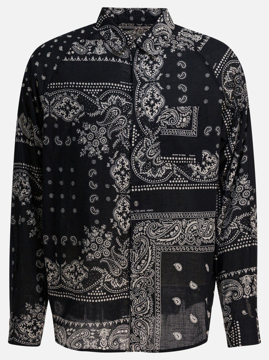 Casual shirts Paisley  Black - KAPITAL Men | PLP | VIETTI Online Store 
