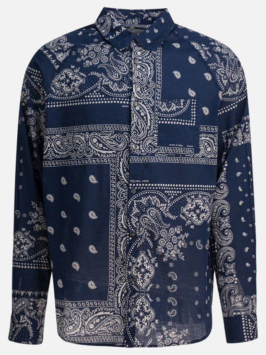 Casual shirts Paisley  Blue - KAPITAL Men | PLP | VIETTI Online Store 
