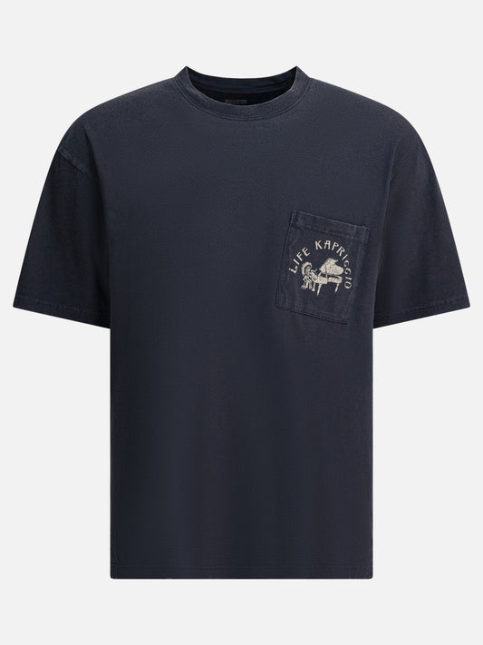 Crewneck t-shirts Print  Black - KAPITAL Men | PLP | VIETTI Online Store 
