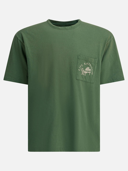 Crewneck t-shirts Print  Green - KAPITAL Men | PLP | VIETTI Online Store 
