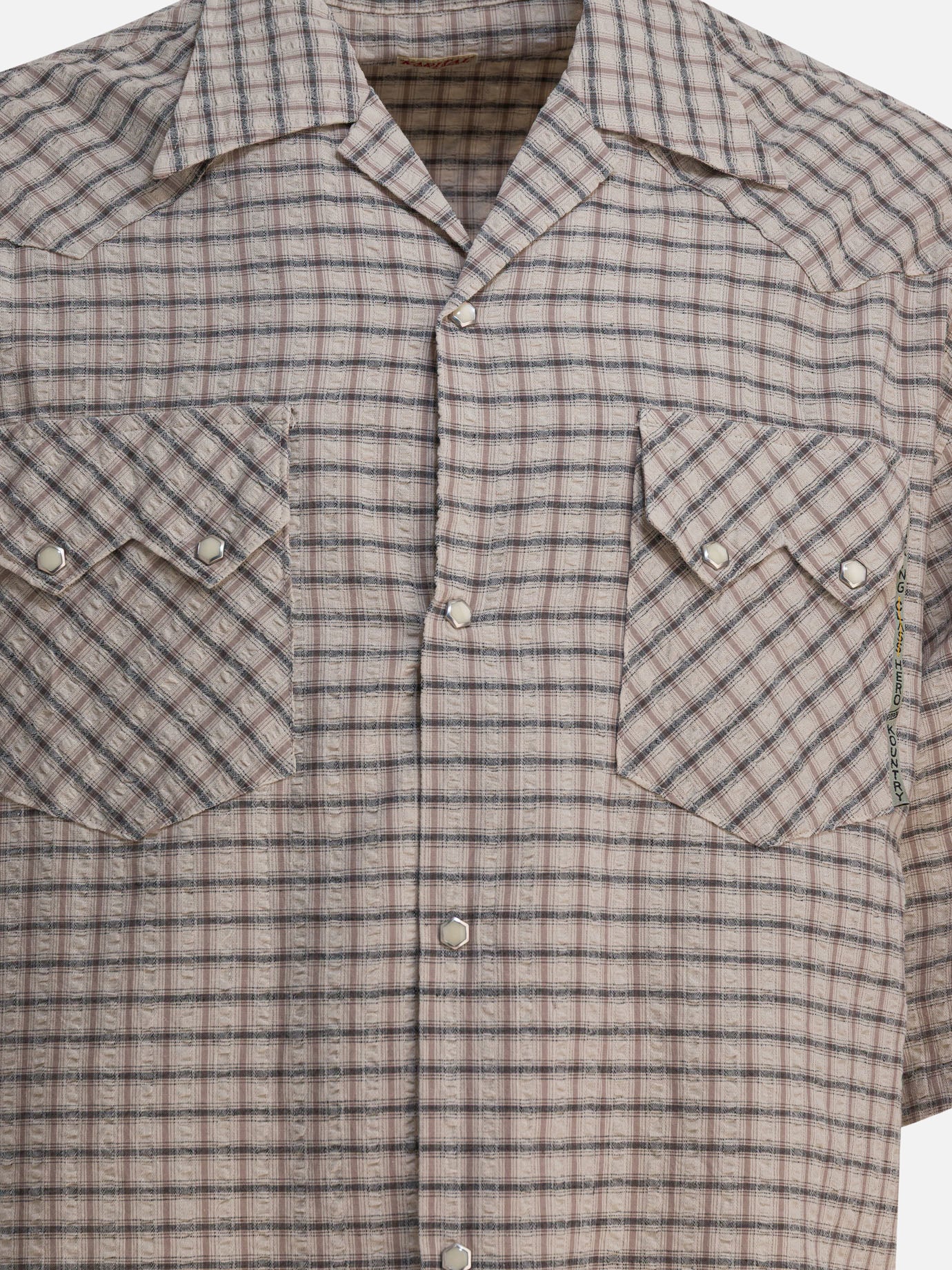 Casual shirts Check  Black - KAPITAL Men | PDP | VIETTI Online Store | Zoom-Modal_3

