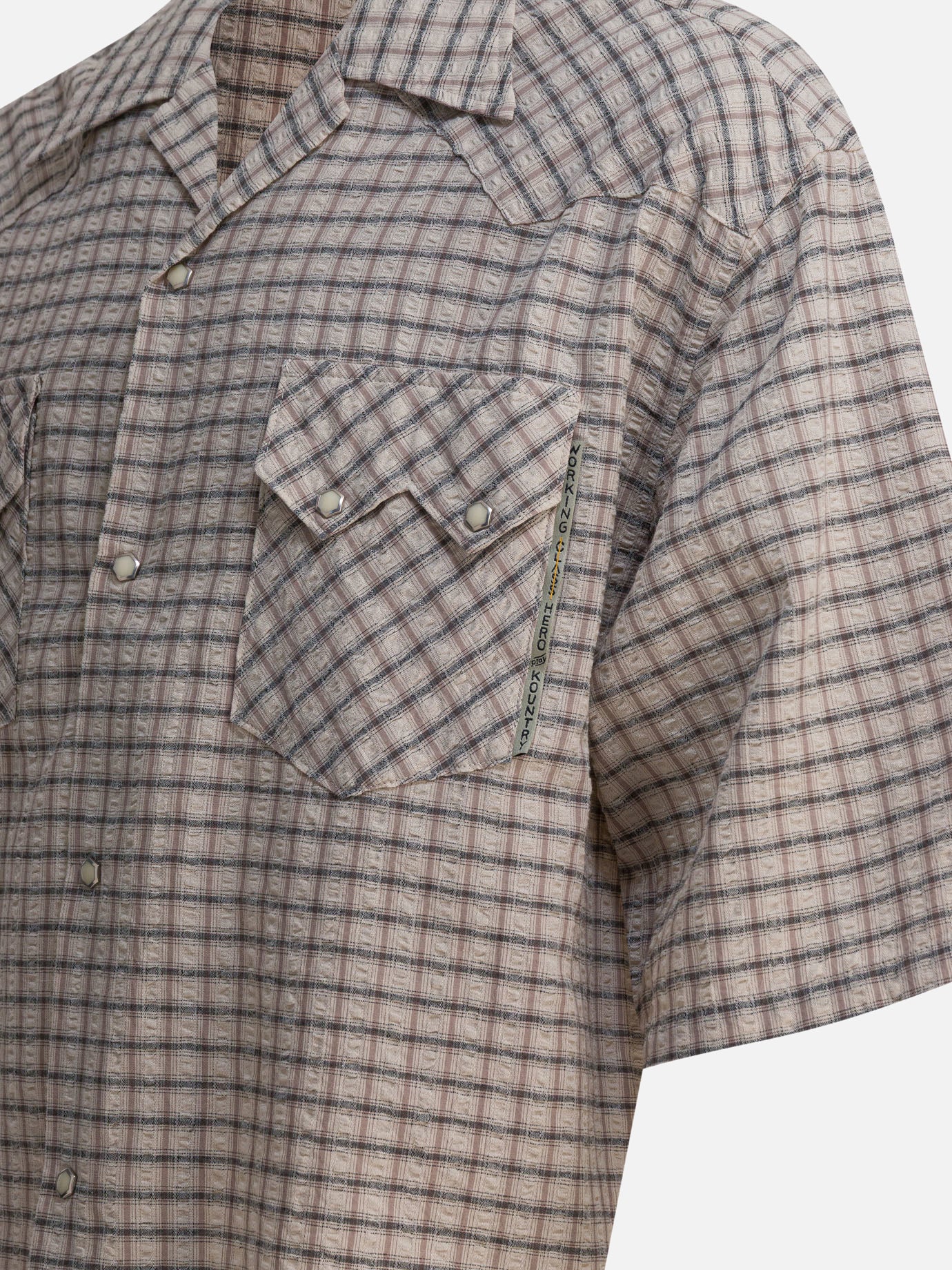 Casual shirts Check  Black - KAPITAL Men | PDP | VIETTI Online Store | Zoom-Modal_4
