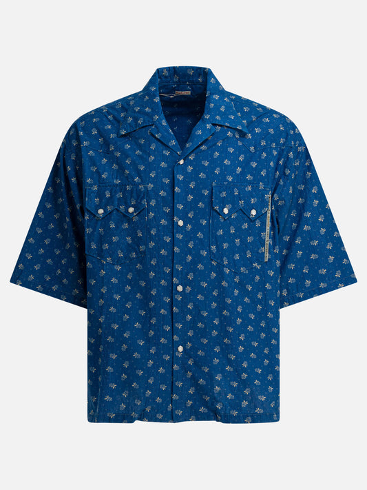 Casual shirts Floral  Blue - KAPITAL Men | PLP | VIETTI Online Store 
