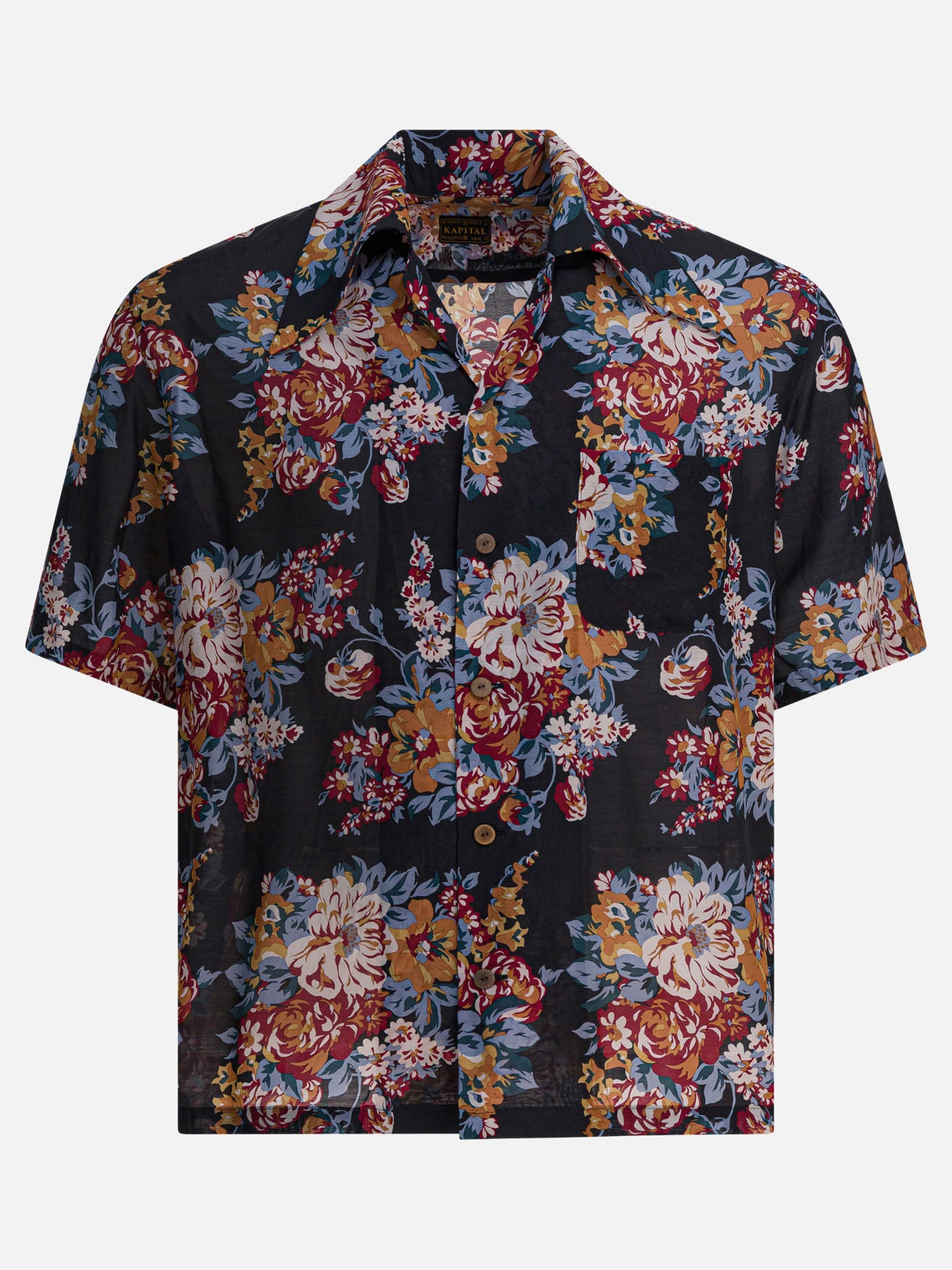 Casual shirts Floral  Black - KAPITAL Men | PDP | VIETTI Online Store | Zoom-Modal
