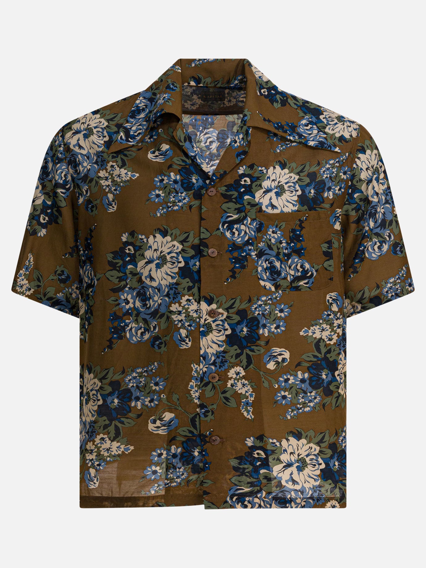Casual shirts Floral  Green - KAPITAL Men | PDP | VIETTI Online Store | Zoom-Modal
