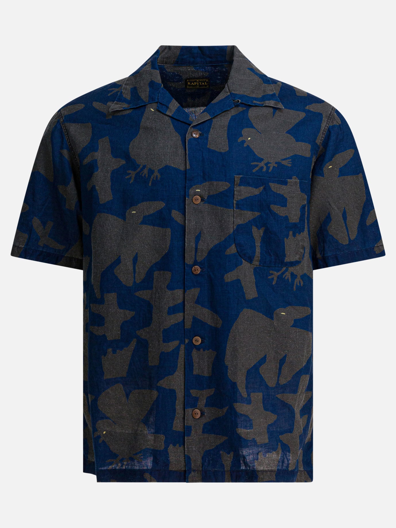 Casual shirts Print  Blue - KAPITAL Men | PDP | VIETTI Online Store | Zoom-Modal
