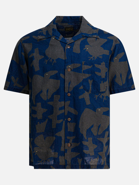 Casual shirts Print  Blue - KAPITAL Men | PLP | VIETTI Online Store 
