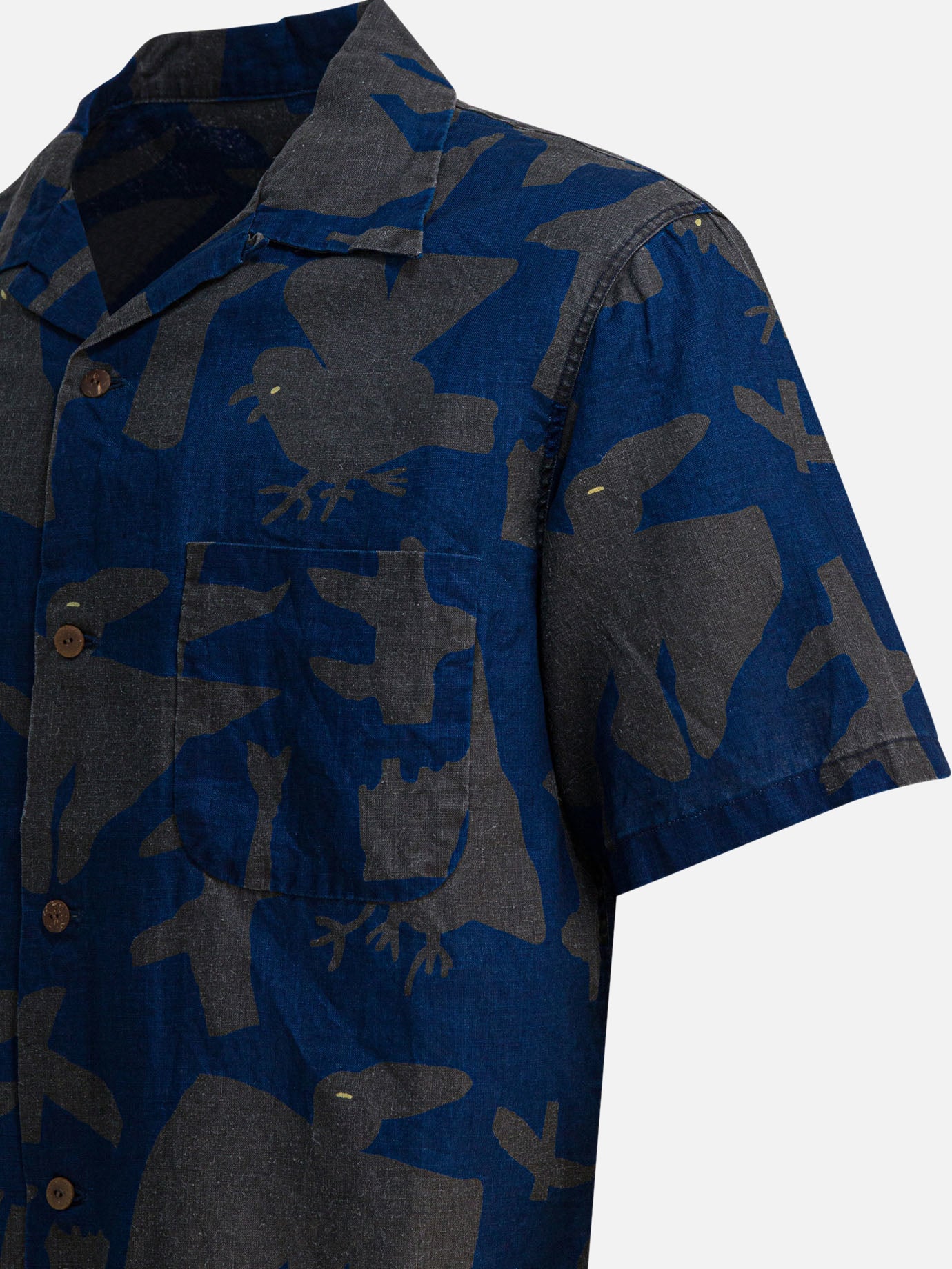 Casual shirts Print  Blue - KAPITAL Men | PDP | VIETTI Online Store | thumbnail_4
