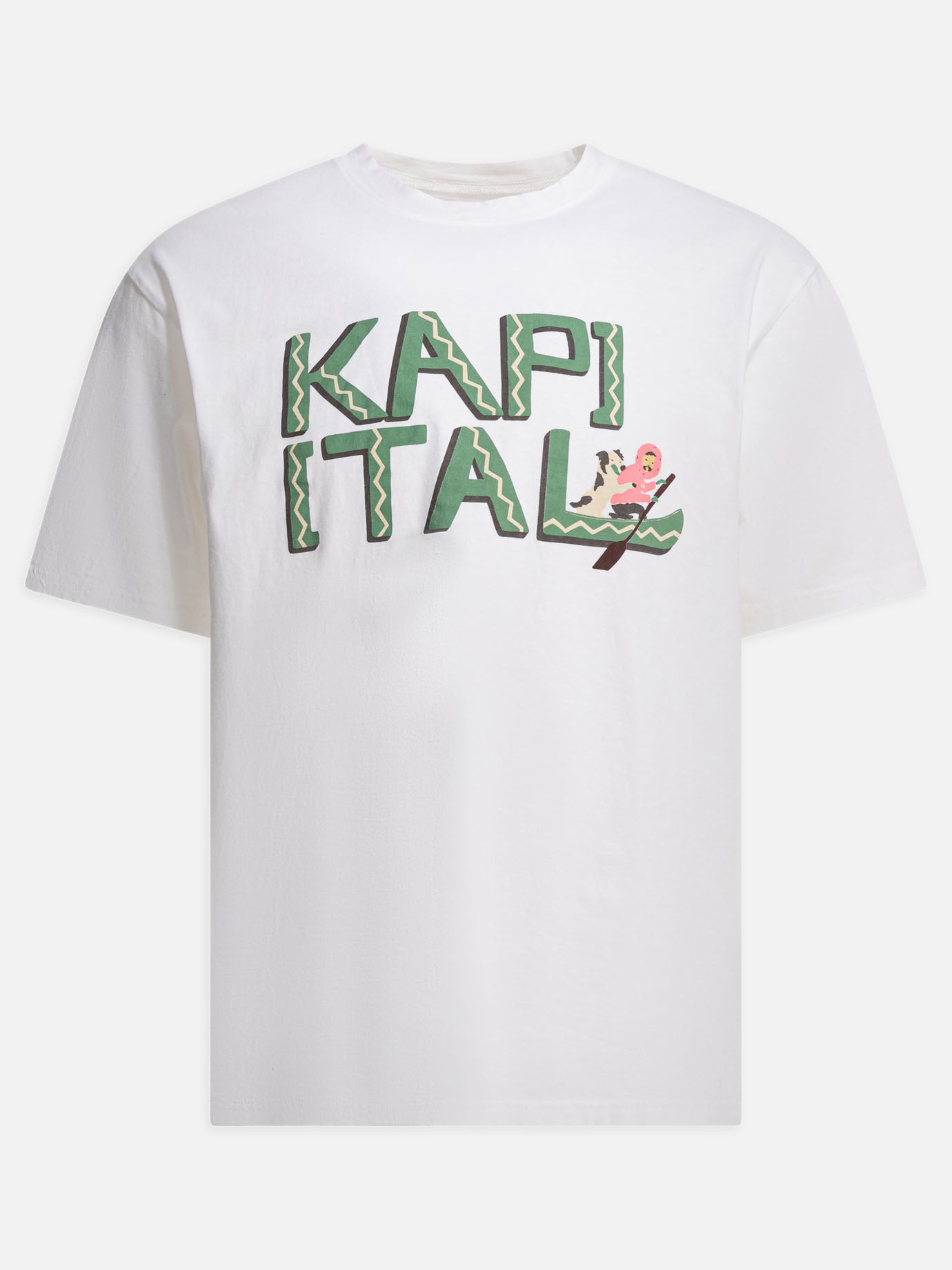 Crewneck t-shirts Graphics  White - KAPITAL Men | PDP | VIETTI Online Store | thumbnail