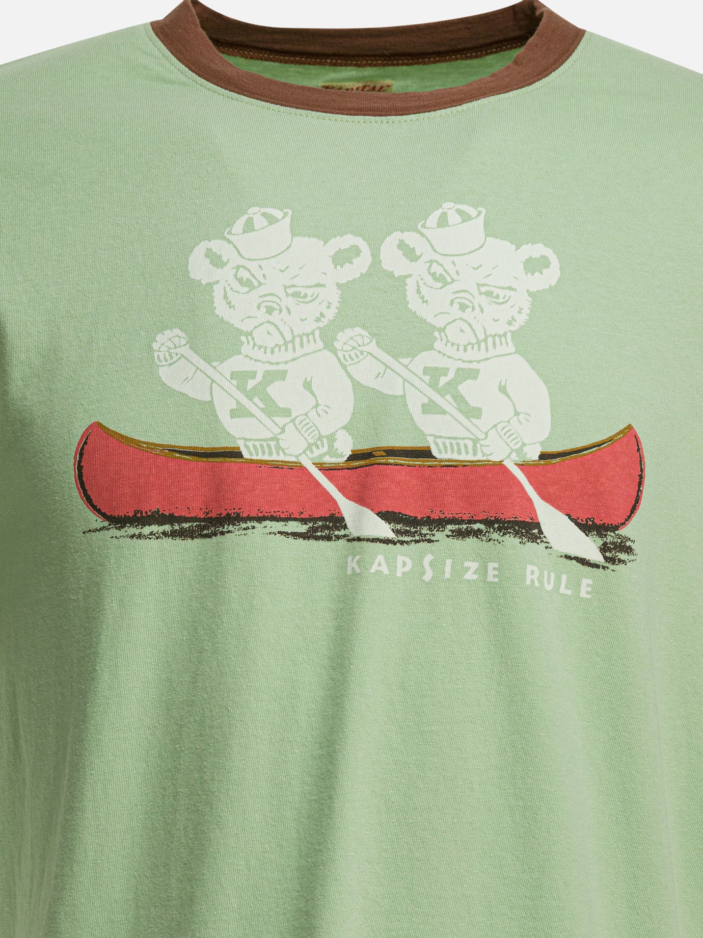 Crewneck t-shirts Graphics  Green - KAPITAL Men | PDP | VIETTI Online Store | Zoom-Modal_3
