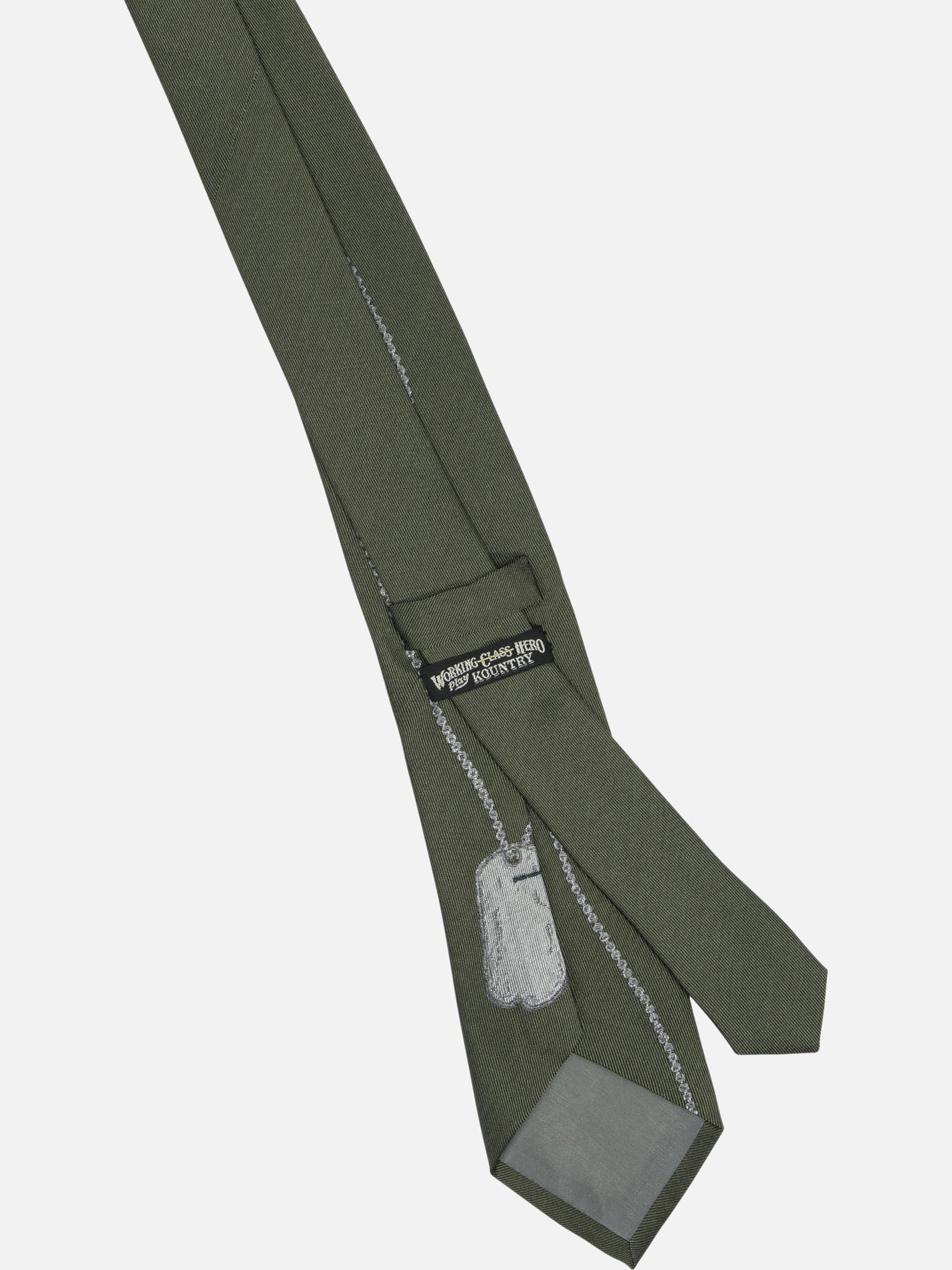 Ties 100% silk  Beige - KAPITAL Men | PDP | VIETTI Online Store | Zoom-Modal_2
