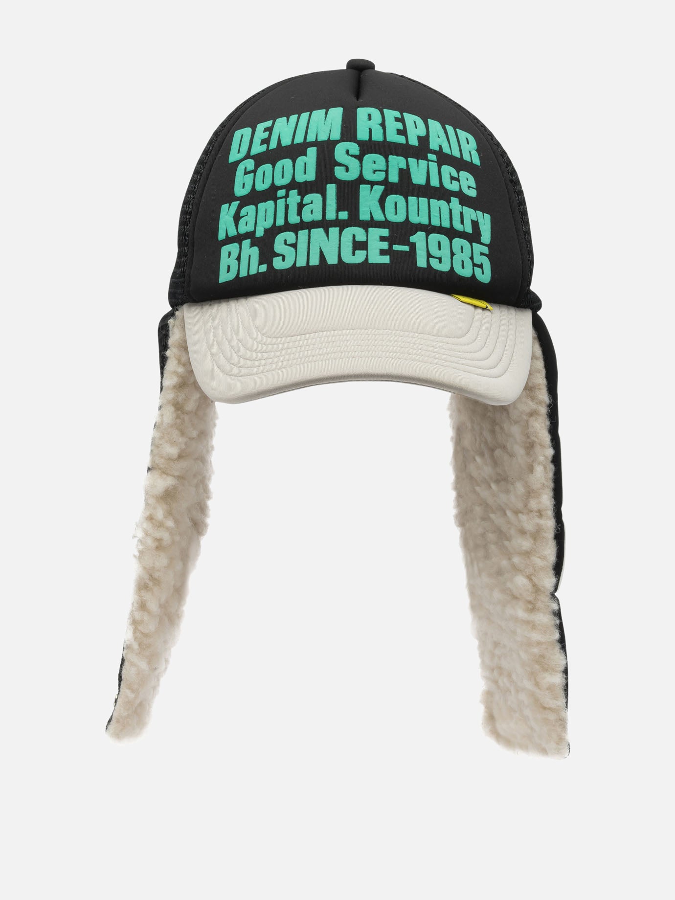 Trucker caps 100% polyester  Black - KAPITAL Men | PDP | VIETTI Online Store | Zoom-Modal
