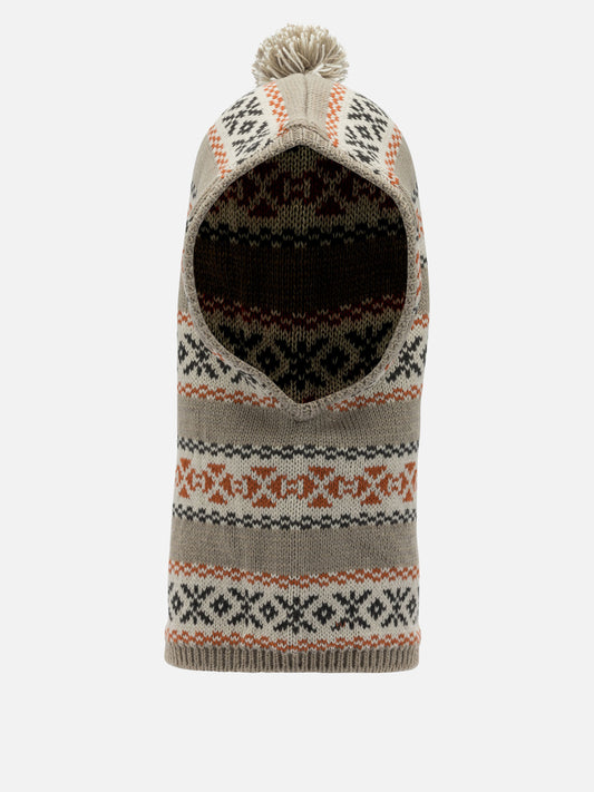 Balaclava 100% wool  Beige - KAPITAL Men | PLP | VIETTI Online Store 
