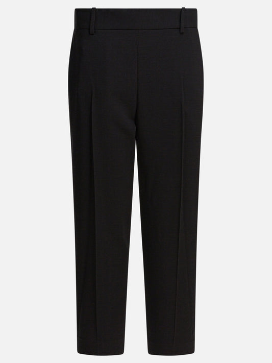 Leisure trousers Solid colour  Black - Khaite Women | PDP | VIETTI Online Store 
