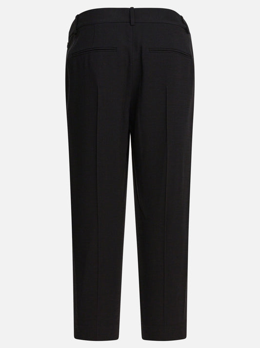 Leisure trousers Solid colour  Black - Khaite Women | PDP | VIETTI Online Store | 2
