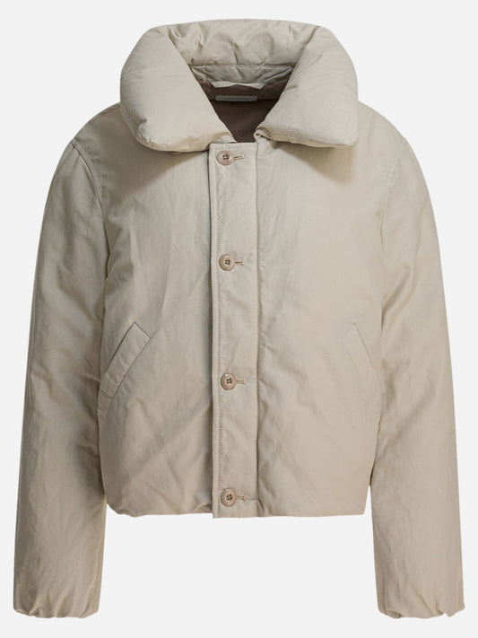 Down jackets Solid colour  White - Lemaire Women | PDP | VIETTI Online Store 

