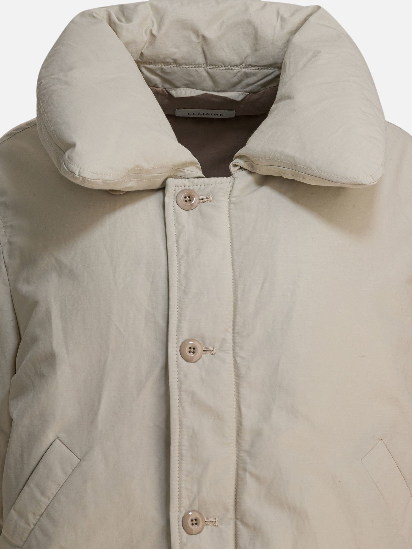 Down jackets Solid colour  White - Lemaire Women | PDP | VIETTI Online Store | thumbnail_3
