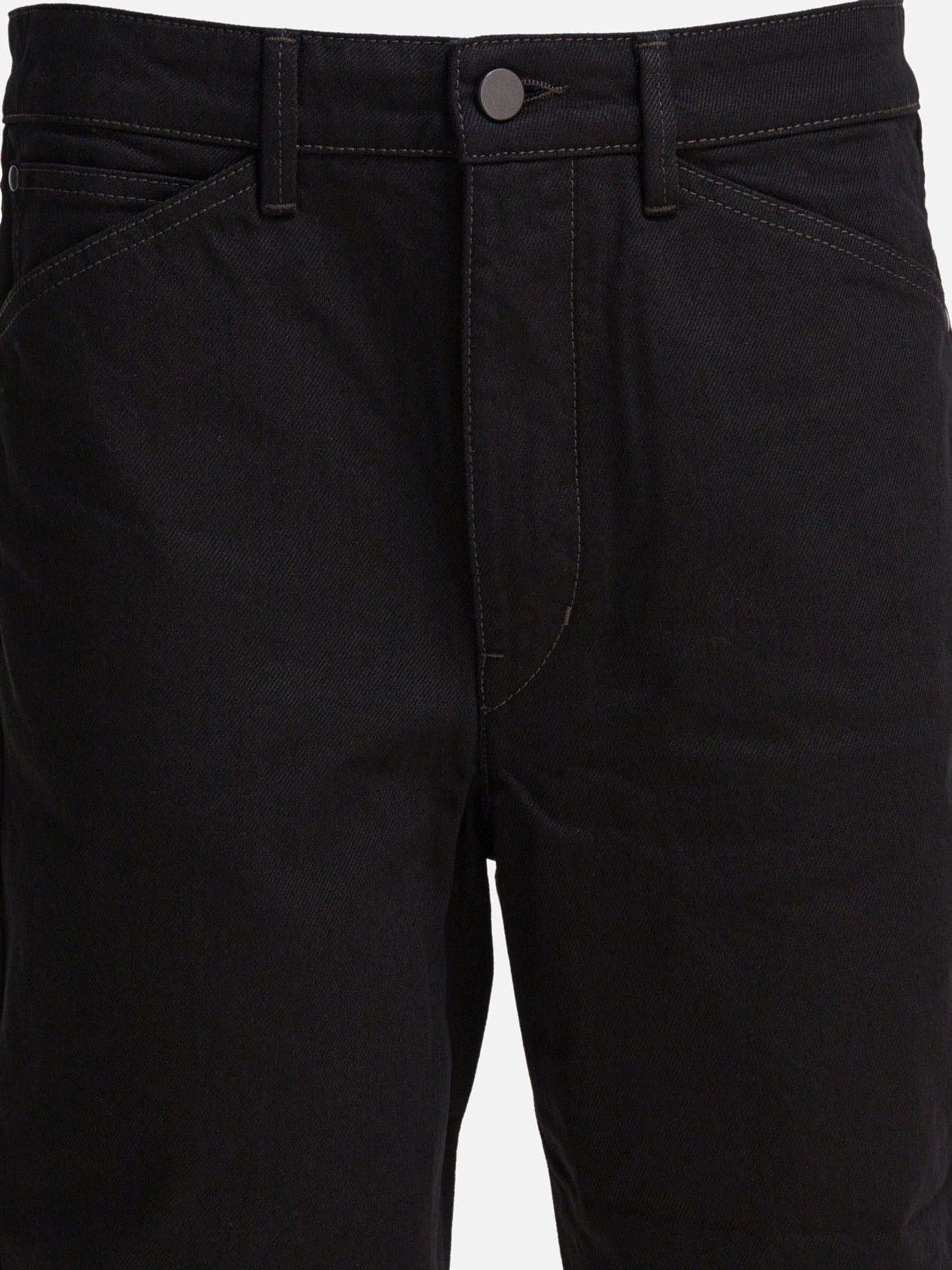 Straight-leg jeans Solid colour  Black - Lemaire Women | PDP | VIETTI Online Store | thumbnail_3