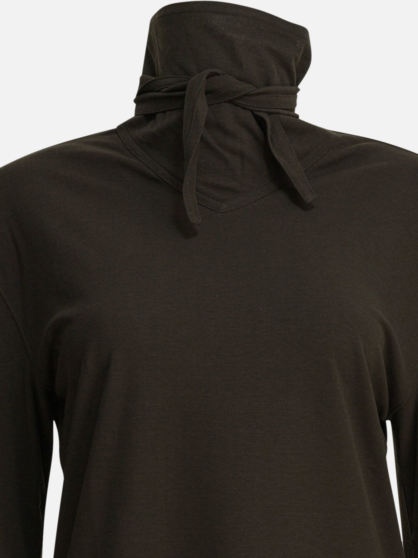 Blouses Solid colour  Brown - Lemaire Women | PDP | VIETTI Online Store | thumbnail_3