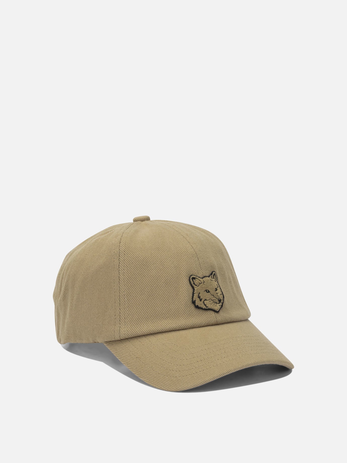 Trucker caps 100% cotton  Brown - Maison Kitsuné Men | PDP | VIETTI Online Store | Zoom-Modal_2
