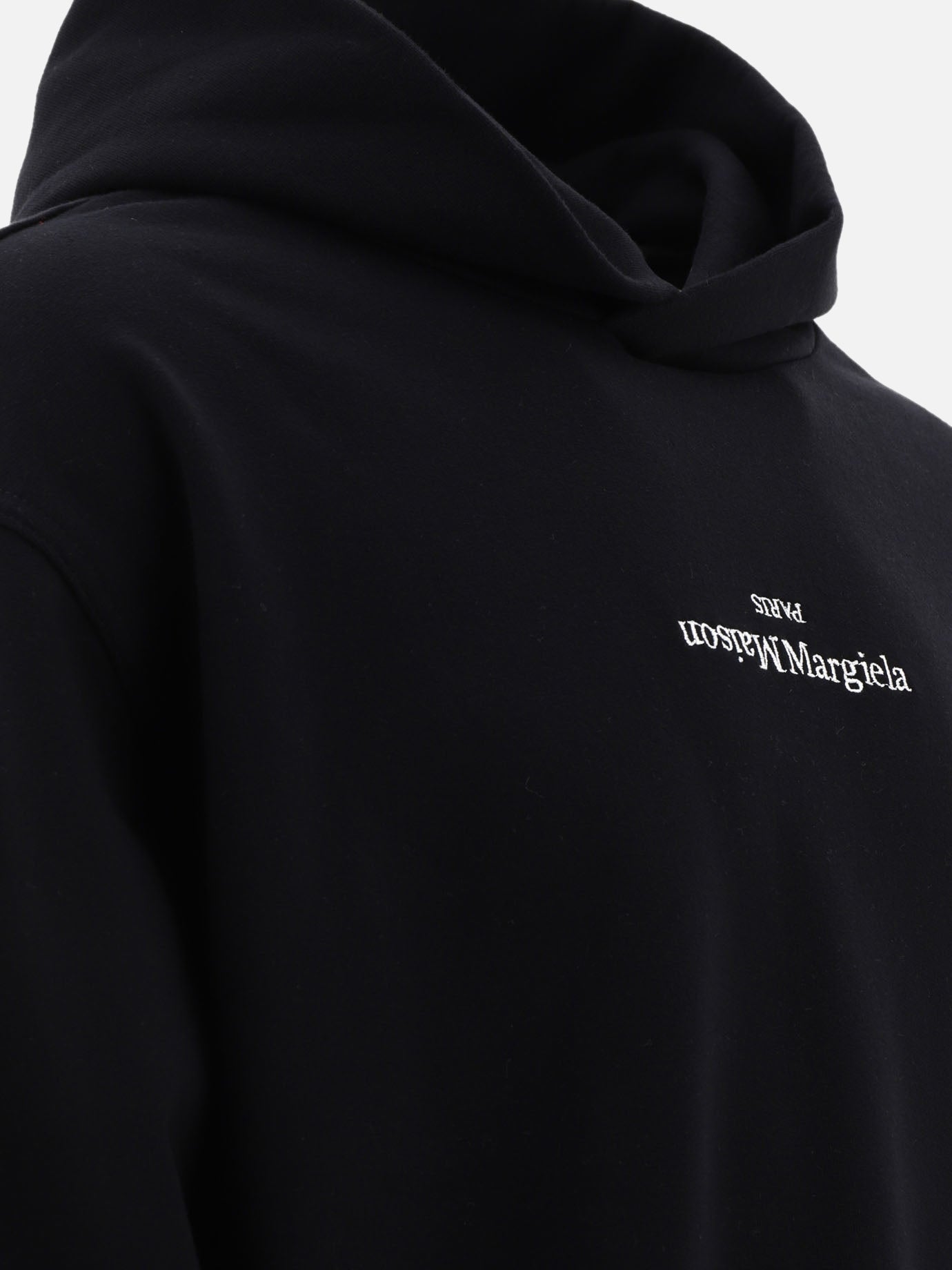 Hoodies Logo  Black - Maison Margiela Men | PDP | VIETTI Online Store | Zoom-Modal_4
