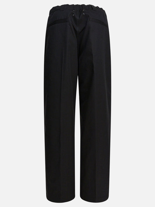 Leisure trousers 60% polyester 40% cotton  Black - Maison Margiela Men | PDP | VIETTI Online Store | 2
