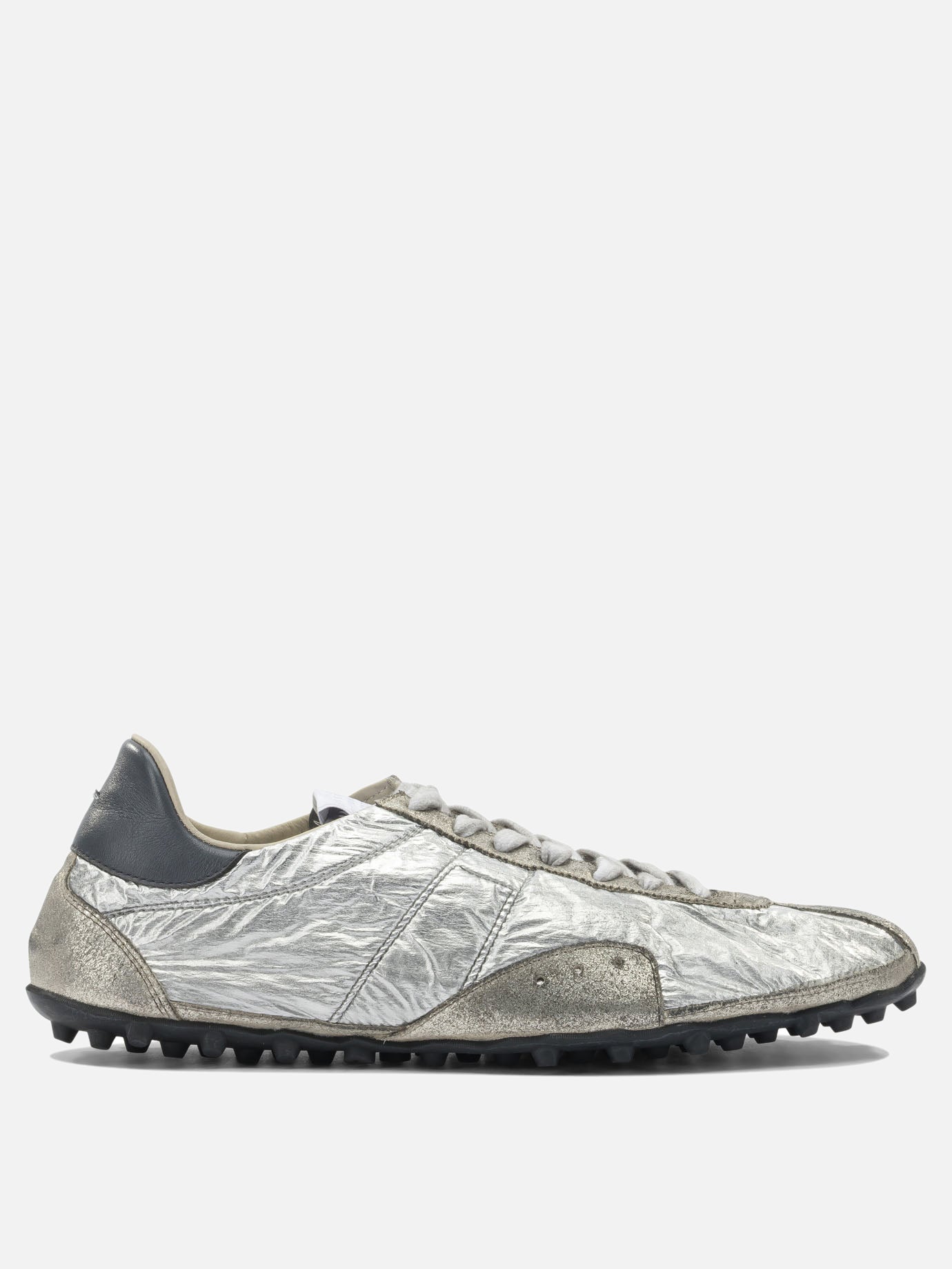 Low top sneakers 90% polyester 10% polyamide - 100% rubber  Silver - Maison Margiela Men | PDP | VIETTI Online Store | thumbnail