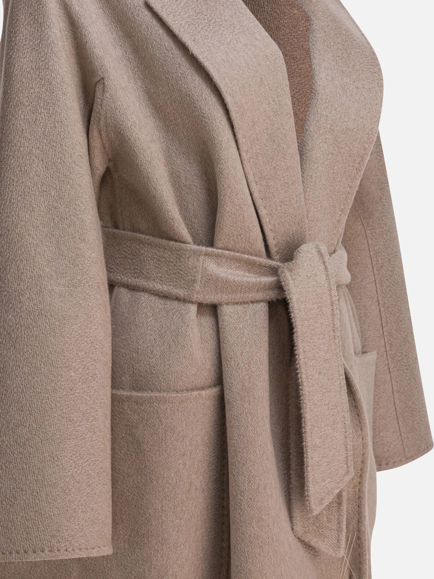 Long coats Solid colour  Beige - Max Mara Women | PDP | VIETTI Online Store | Zoom-Modal_4
