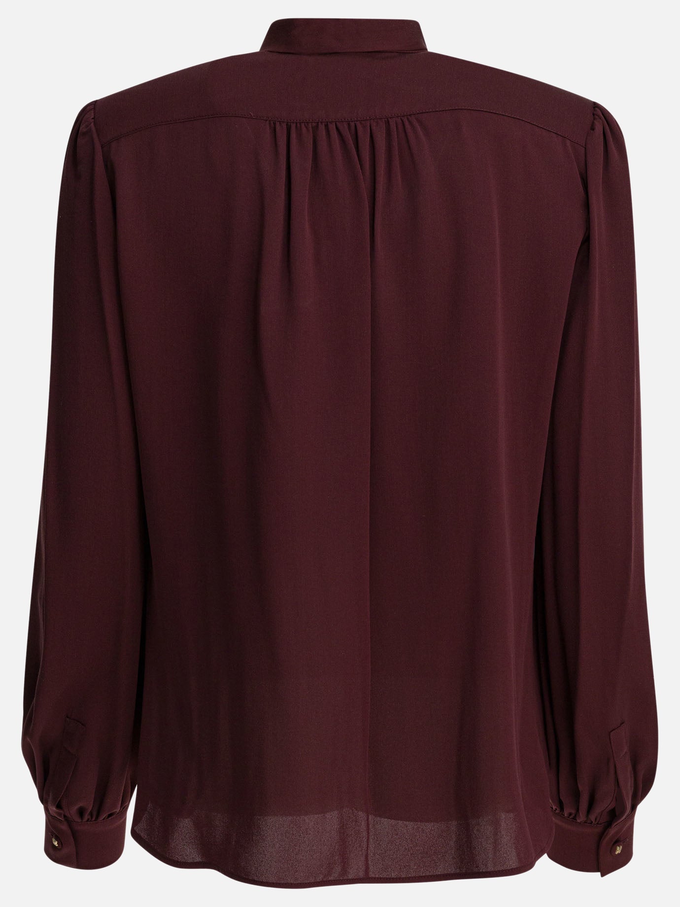 Casual shirts Solid colour  Red - Max Mara Women | PDP | VIETTI Online Store | thumbnail_2