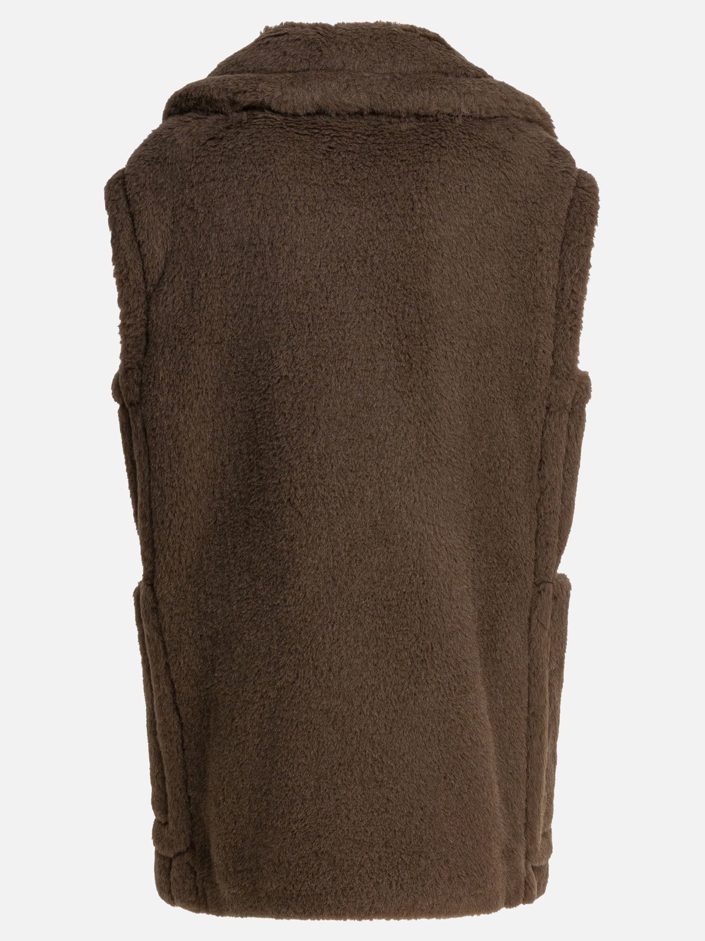 Vest jackets Solid colour  Brown - Max Mara Women | PDP | VIETTI Online Store | thumbnail_2