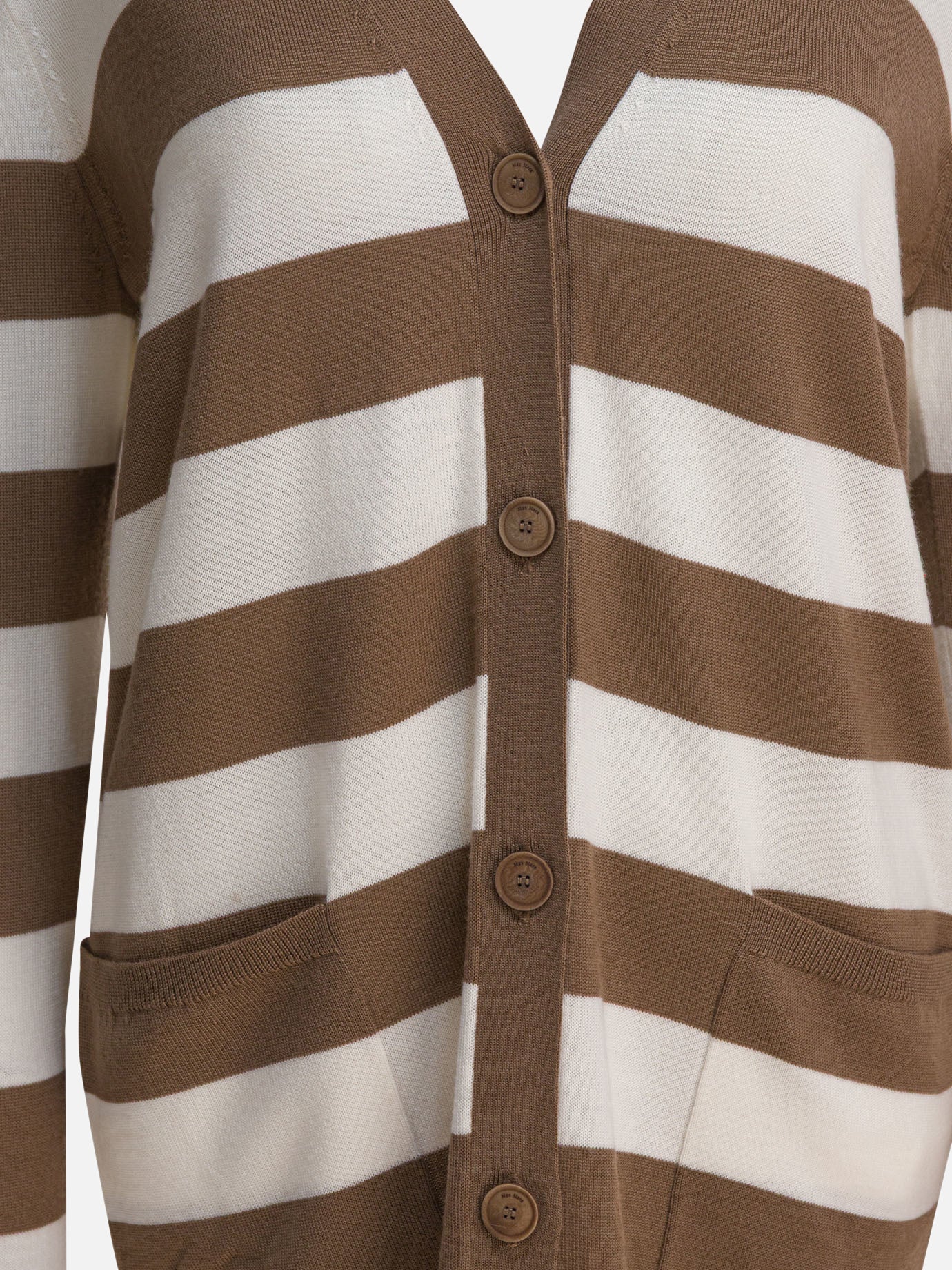 Cardigans Striped  Brown - Max Mara Women | PDP | VIETTI Online Store | thumbnail_3